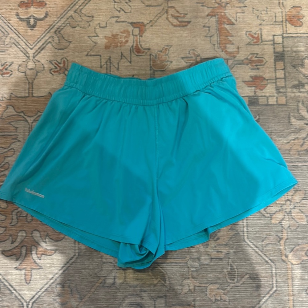 Lululemon Pace Crush High Rise Short 2.5” turquoise